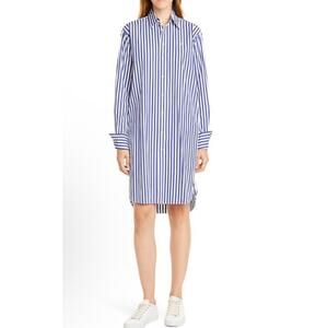 Polo Ralph Lauren Blue and White Striped Shirt Dress size 6